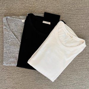 THREE Rag Bone Knit Tees - Size L